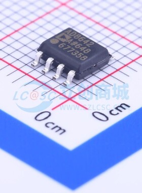 FET输入运放 AD8642ARZ SOIC-8 ADI(亚德诺) 电子元器件原装正品