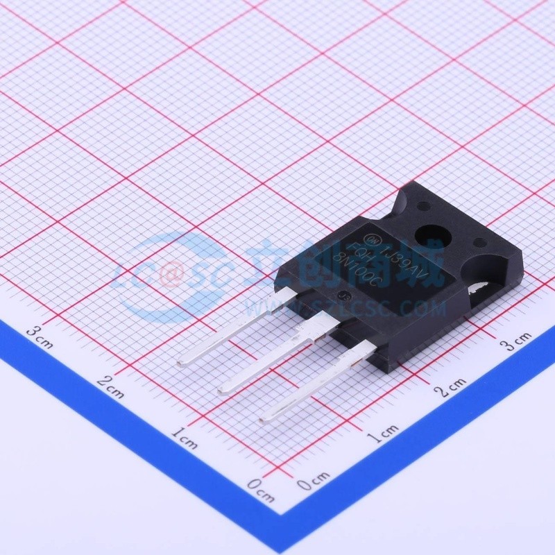 场效应管(MOSFET) FQH8N100C TO-247 onsemi(安森美) 电子元器件
