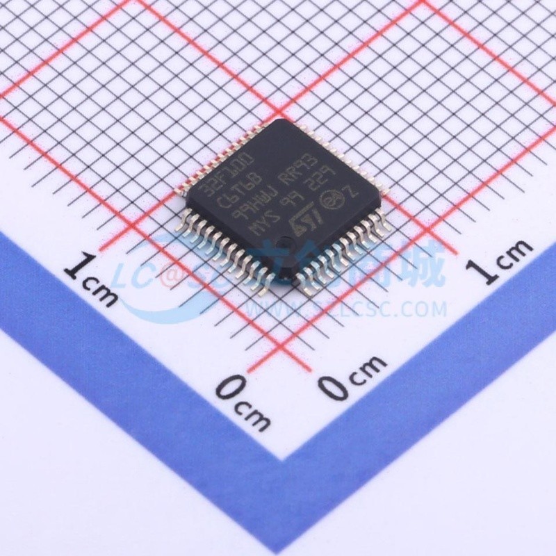 单片机(MCU/MPU/SOC) STM32F100C6T6B LQFP-48 ST(意法半导体)