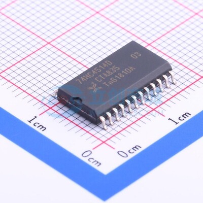 信号开关/编解码器/多路复用器 74HC4514D,653 SOIC-24 Nexperia(