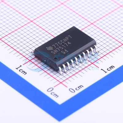 RS-485/RS-422芯片 SN75174DWR SOP-20 TI/德州 电子元件配单