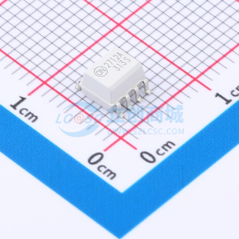 晶体管输出光耦 FOD2712AR2 SOIC-8 onsemi(安森美) 电子元件配单