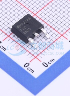 场效应管(MOSFET) FDD6N25TM DPAK-3 onsemi(安森美) 电子元器件