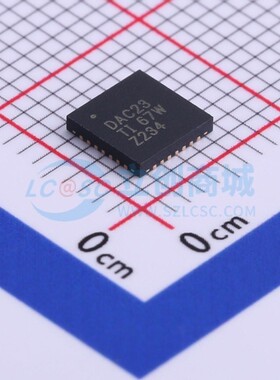 数模转换芯片 TLV320DAC23RHDR QFN-28 TI/德州 电子元器件配单