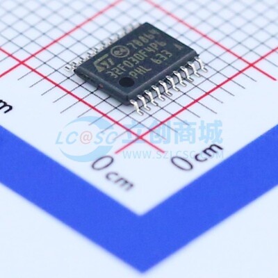 单片机(MCU/MPU/SOC) STM32F030F4P6 TSSOP-20 ST(意法半导体)