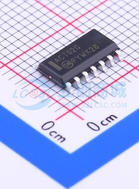 逻辑门 MC74ACT02DR2G SOP-14 onsemi(安森美) 电子元器件配单