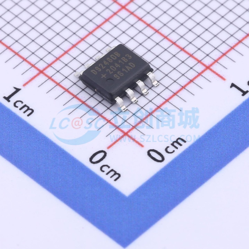 RS232芯片 DS2480B+T&R SOIC-8 MAXIM(美信) 电子元器件原装正品