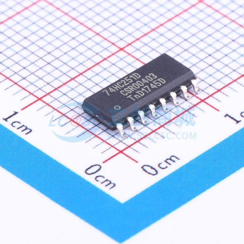 信号开关/编解码器/多路复用器 74HC251D,653 SOIC-16 Nexperia(