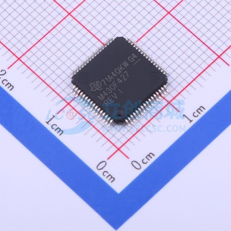 单片机(MCU/MPU) MSP430F427IPMR LQFP-64 TI德州 电子元器件配套