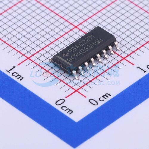 模拟开关/多路复用器 CD74HCT4051M96 SOP-16 TI/德州 电子元器件