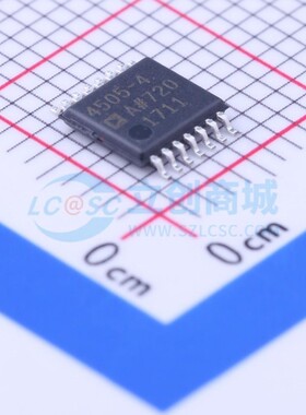 精密运放 ADA4505-4ARUZ TSSOP-14 ADI(亚德诺) 电子元件原装正品