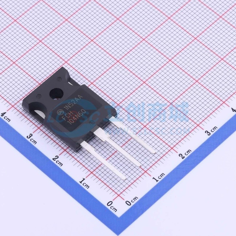 场效应管(MOSFET) FCH104N60 TO-247 onsemi(安森美) 电子元器件