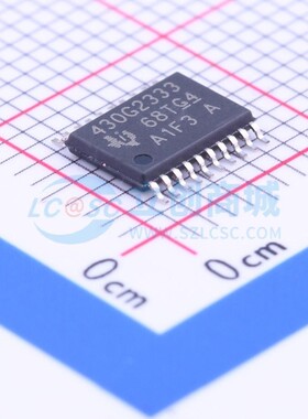 单片机(MCU/MPU/SOC) MSP430G2333IPW20R TSSOP-20 TI/德州 原装