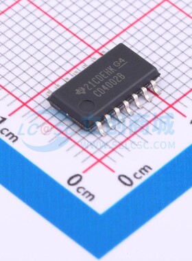 逻辑门 CD4002BNSR SO-14 TI/德州 电子元器件配单原装正品