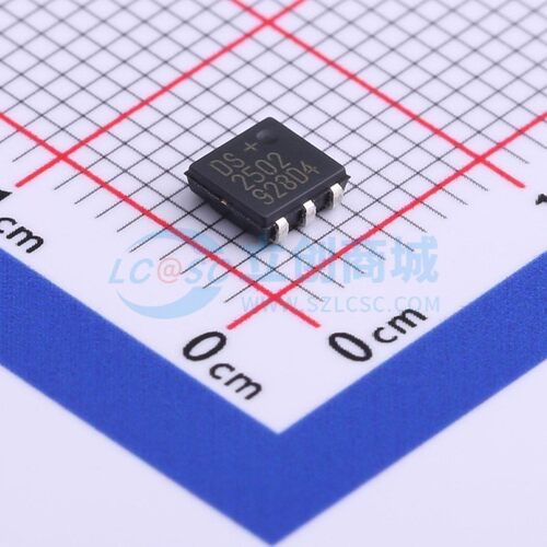 EEPROM DS2502P+T&R TSOC-6 MAXIM(美信) 电子元器件配单原装