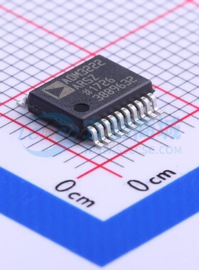 RS232芯片 ADM3222ARSZ-REEL7 SSOP-20 ADI(亚德诺) 电子元件配单