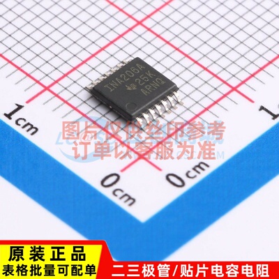 电流感应放大器 INA206AIPWR TSSOP-14 TI/德州 电子元器件配单