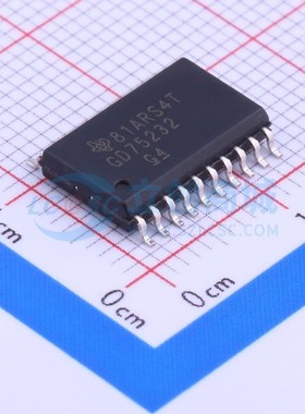 RS232芯片 GD75232DWR SOIC-20 TI/德州 电子元器件配单原装正品
