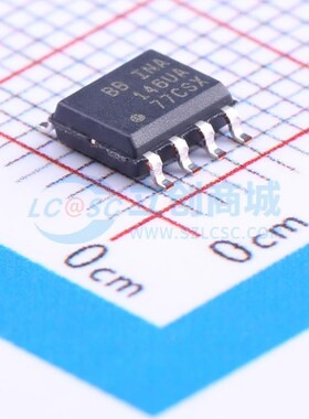 差分运放 INA146UA/2K5 SOIC-8 TI/德州 电子元器件配单原装正品