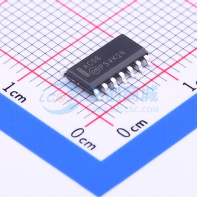 逻辑门 74AC08SCX SOIC-14 onsemi(安森美) 电子元件配单原装正品