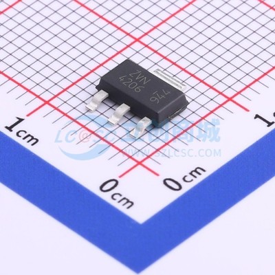 场效应管(MOSFET) ZVN4206GTA SOT-223 DIODES(美台) 电子元器件