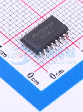 RS-485/RS-422芯片 AM26LV31INSR SO-16 TI/德州 电子元件配单