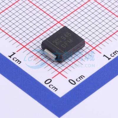 静电保护器(TVS/ESD) SMCJ33A-13-F DO-214AB DIODES(美台) 原装