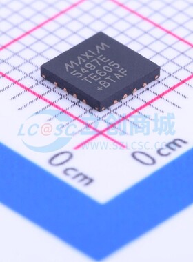 数字电位器 MAX5497ETE+ TQFN-16 MAXIM(美信) 电子元器件配单