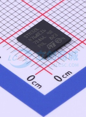 单片机(MCU/MPU/SOC) STM32L476QEI6 BGA-132 ST(意法半导体)