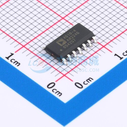 FET输入运放 ADA4610-4ARZ-R7 SOIC-14 ADI(亚德诺) 电子元件配单