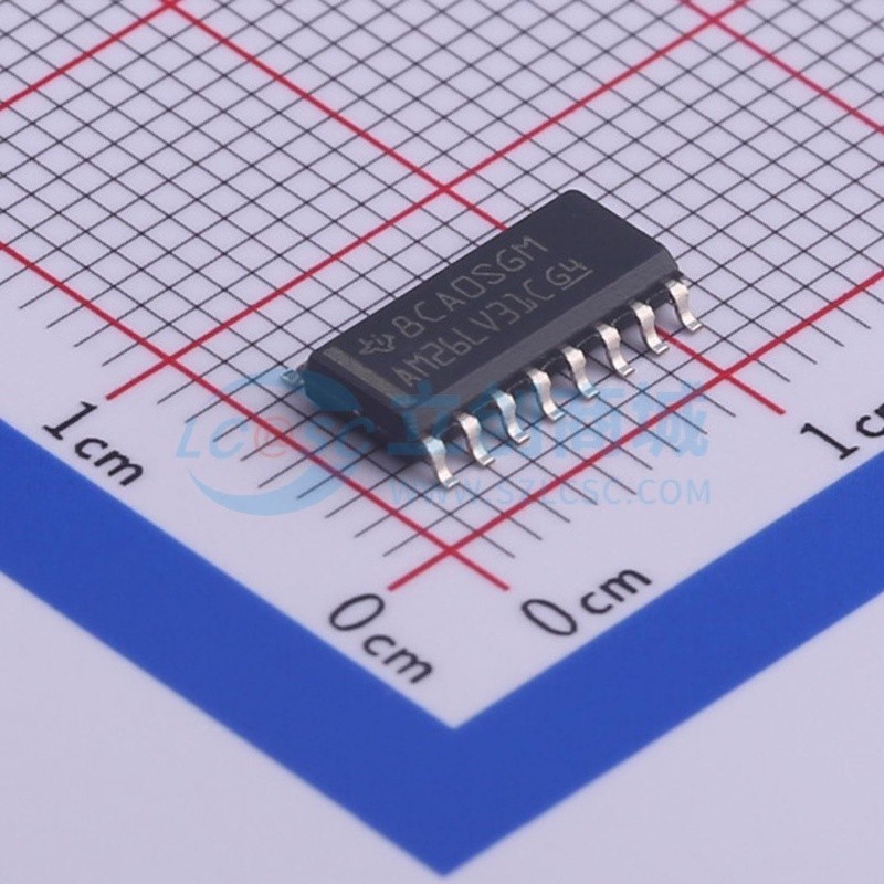 RS-485/RS-422芯片 AM26LV31CDR SOP-16 TI/德州 电子元器件配单