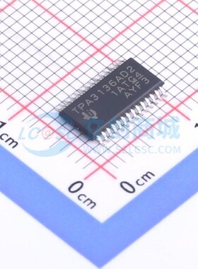 音频功率放大器 TPA3136AD2PWPR HTSSOP-28 TI/德州 电子元件配单