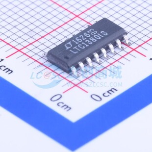 模拟开关多路复用器 LT1380IS#PBF SOIC-16 ADI(亚德诺) 原装正品