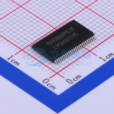 缓冲器/驱动器/收发器 SN74LVCH16T245DGGR TSSOP-48-6.2mm TI/德