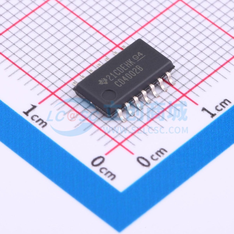 逻辑门 CD4002BNSR SO-14 TI/德州 电子元器件配单原装正品