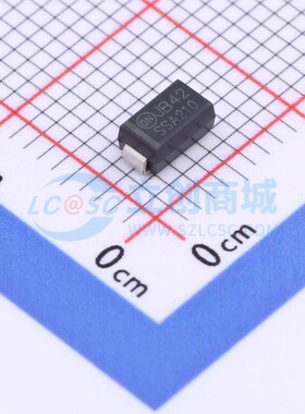 肖特基二极管 SSA210 DO-214AC onsemi(安森美) 电子元件原装正品