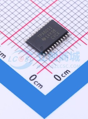 音频功率放大器 TPA6011A4PWPR HTSSOP-24 TI/德州 电子元件配单