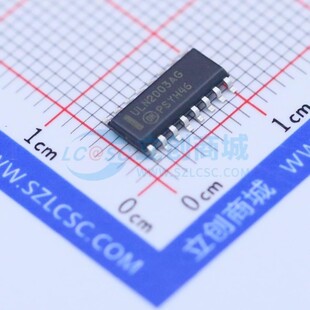 达林顿晶体管阵列 ULN2003ADR2G SOIC-16 onsemi(安森美) 元器件