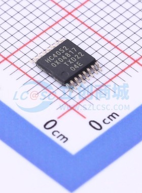 模拟开关/多路复用器 74HC4052PW-Q100,11 TSSOP-16 Nexperia(安