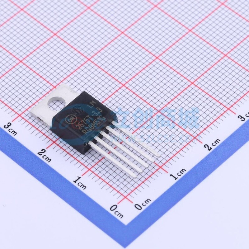 DC-DC电源芯片 LM2575T-3.3G TO-220-5 onsemi(安森美)