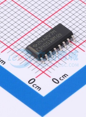 模拟开关多路复用器 CD4051BM SOP-16 TI/德州 原装正品