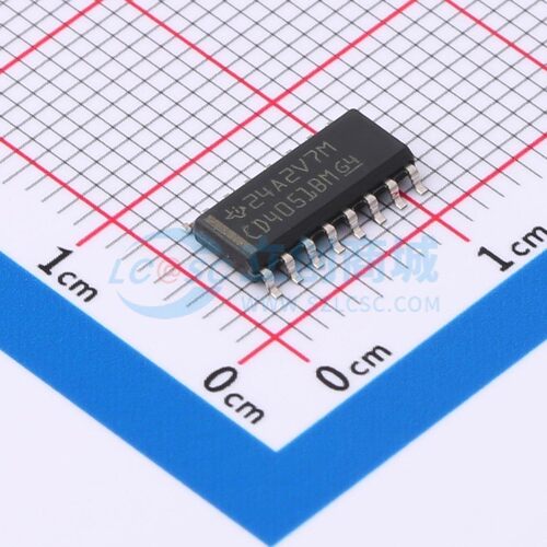 模拟开关多路复用器 CD4051BM SOP-16 TI/德州 原装正品