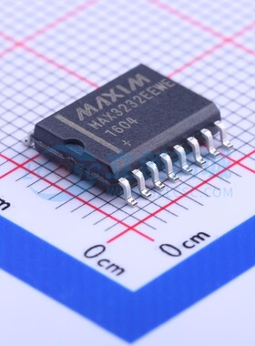 RS232芯片 MAX3232EEWE+ SOIC-16 MAXIM(美信) 电子元件原装正品