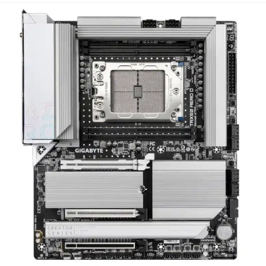 TRX50 AERO D技嘉主板 支持1 个 amd pro7000 cpu 全新