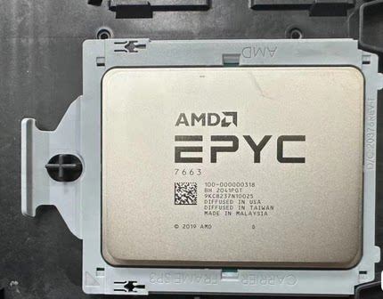 amd 7663 cpu正式版  全新无锁