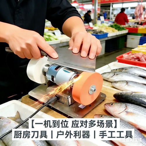 多功能电动磨刀机菜刀