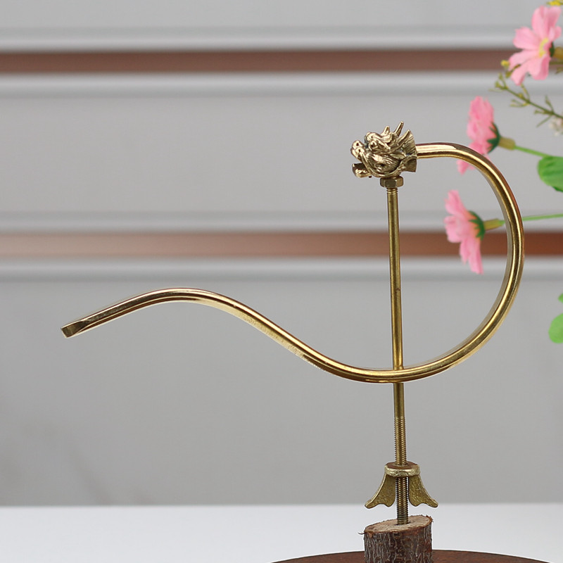 竹鸟笼纯铜挂钩钩子提手折叠倒钩鸟用具画眉蜡嘴百灵配件鸟用具