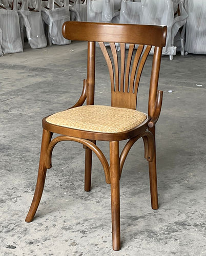 美式新款卯榫乡村实木黑色西餐厅