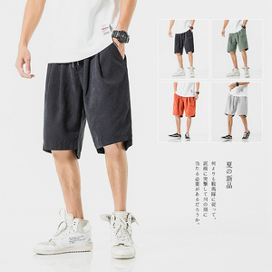 DK88-P35控58夏季新款五分裤宽松休闲裤短裤男士大码运动裤潮图片
