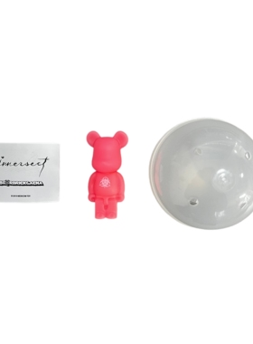 bearbrick innersect手办摆件潮玩100%展会限定扭蛋站立小暴力熊